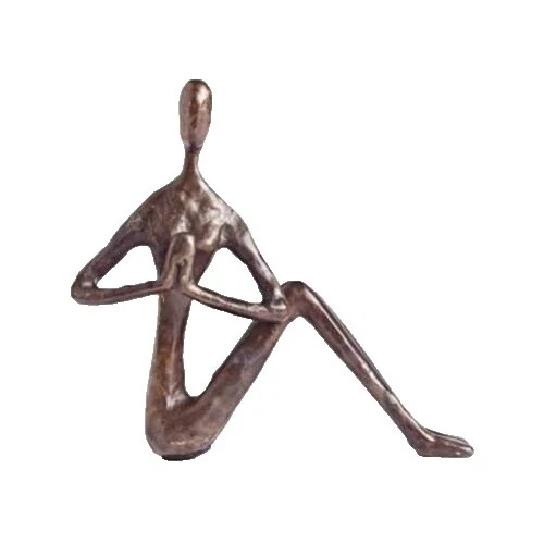 Esculturas y estatuillas deportivas de metal contemporáneo para decoración