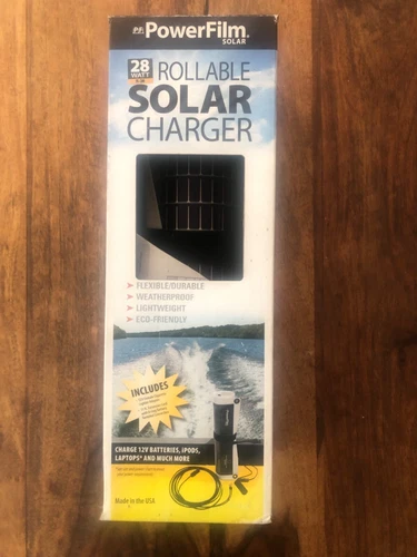 PowerFilm Solar Power 28watt rollable solar charger