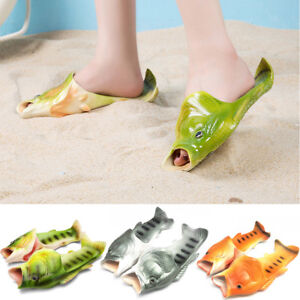 Unisex Creative Fish Shower Slippers 