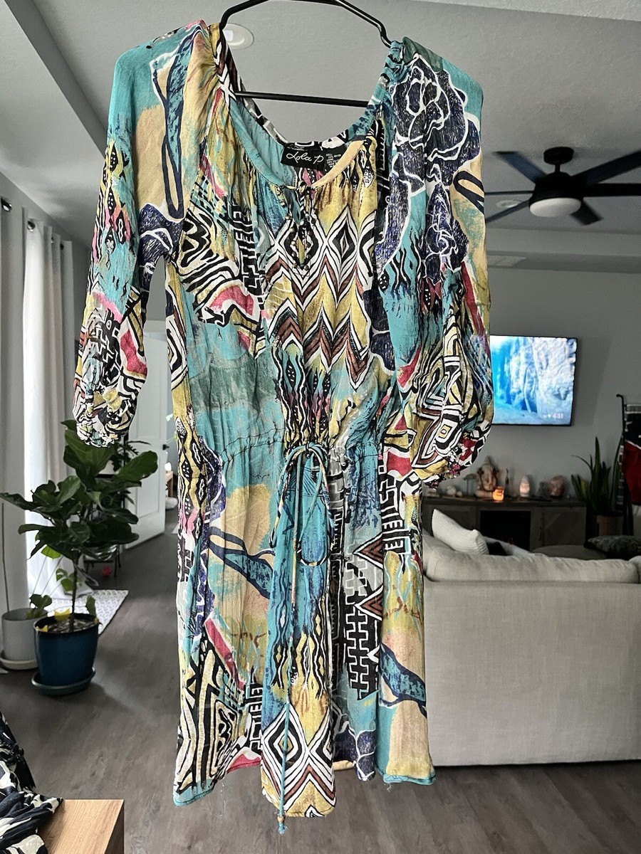 flowy beach cover up dress Bikini Long Flowy Beach Coverup Dress│Bsubseach® main image 0