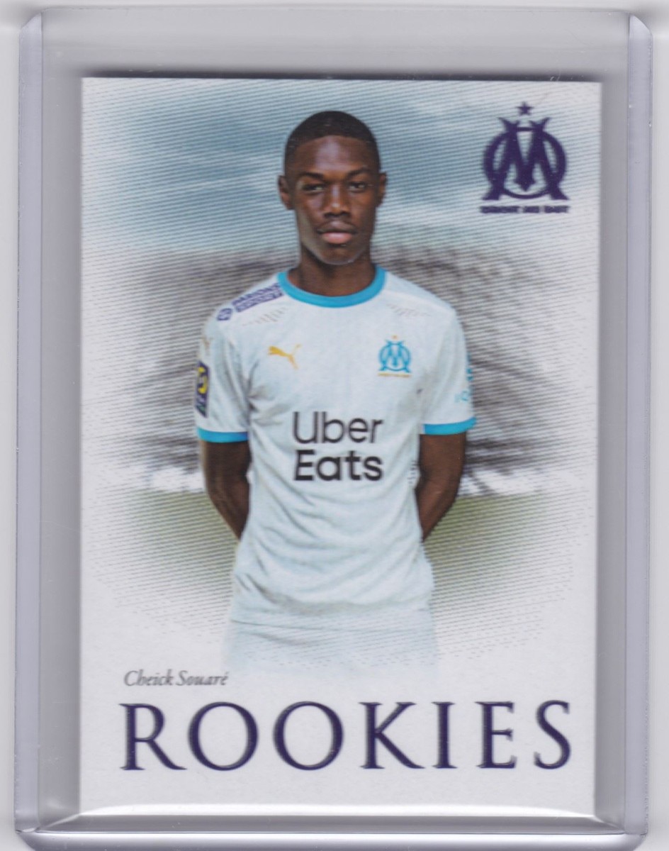2021 Futera Unique Live Marseille Rookies Navy #09 Cheick Souare