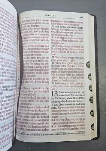The Holy Bible Hardcover By Christian Art Publishers Giant Print- 2017 - Picture 4 of 8