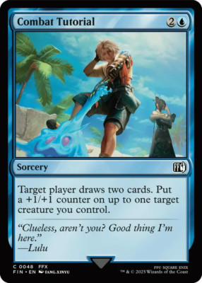 0048 Combat Tutorial FFX FIN Final Fantasy MTG Card SHIPS NOW | eBay