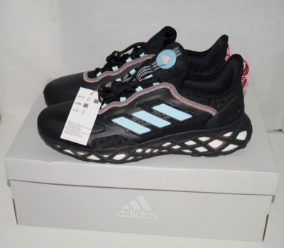 NWOB Authentic ADIDAS WEB BOOST Black/Multi Men's Running Shoes Size 11 M