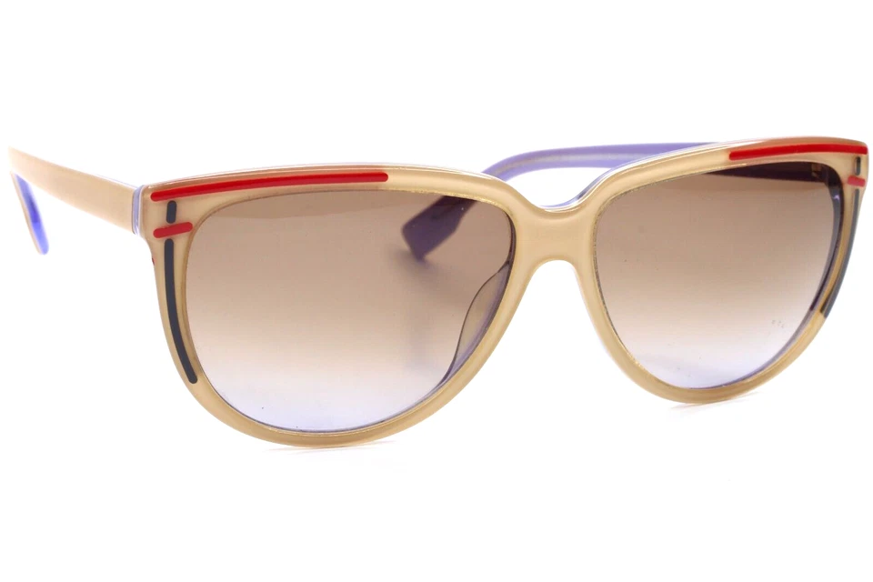 Gafas de sol Fendi FS5279 207 beige acetato diseñador Italia nuevas auténticas 57 mm Foto 3 de 4