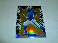 2019 Panini Prizm ZEBRA PRIZM Jonathan Davis Toronto Blue Jays RC #78/99