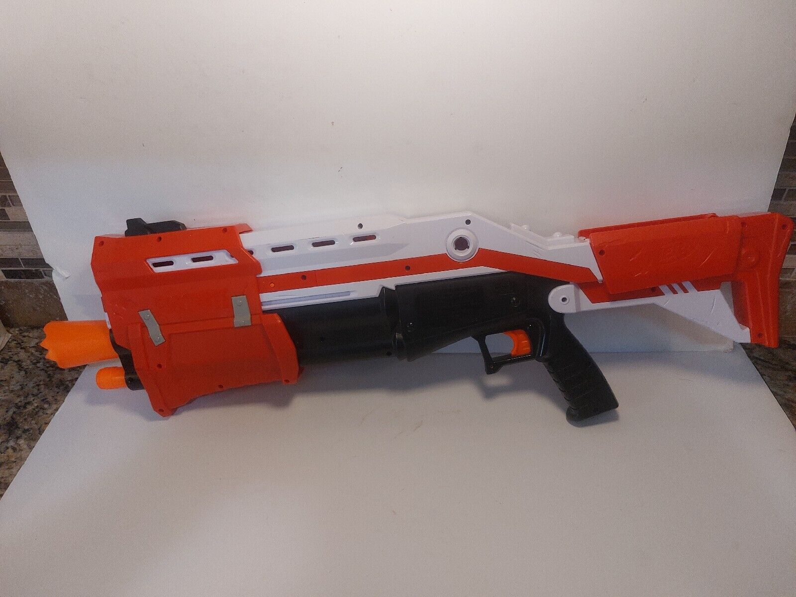 Arma Fortnite Nerf Ts Vermelha 12 Shotgun Hasbro Original