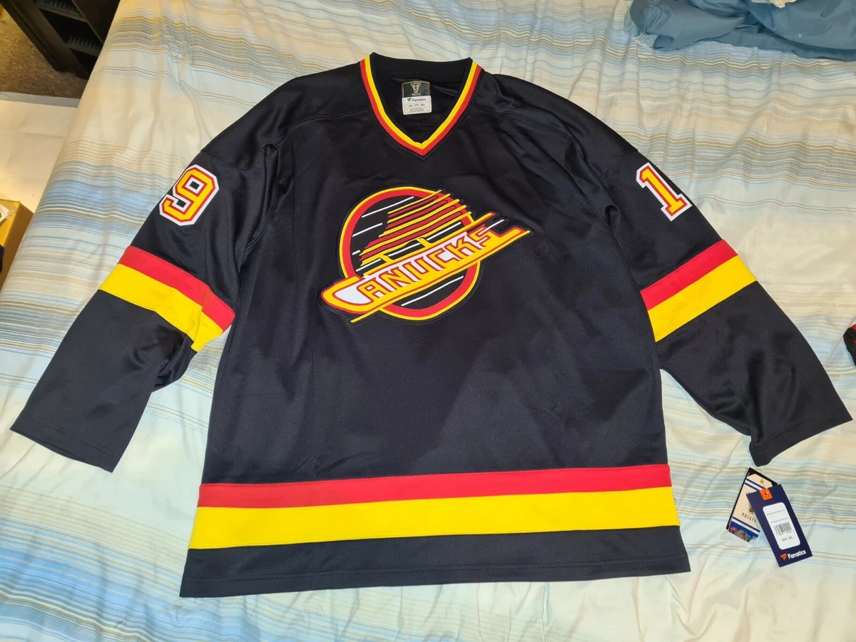 MARKUS NASLUND 19 VANCOUVER CANUCKS BREAKAWAY HOCKEY JERSEY 2X