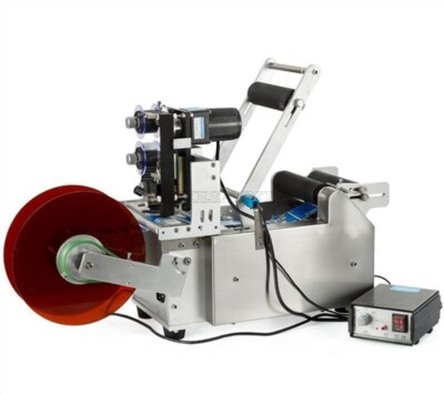 Semi-Automatic Coding Machine Labeling Machine 220V Round Bottle Labeler nf