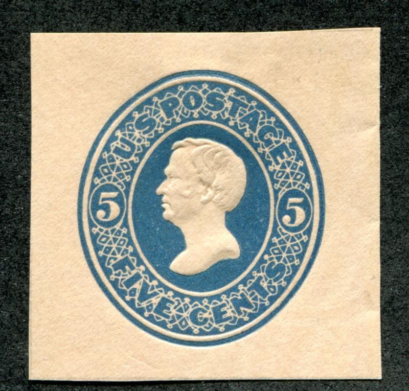 US U180 Mint 5c blue on fawn cut square | eBay