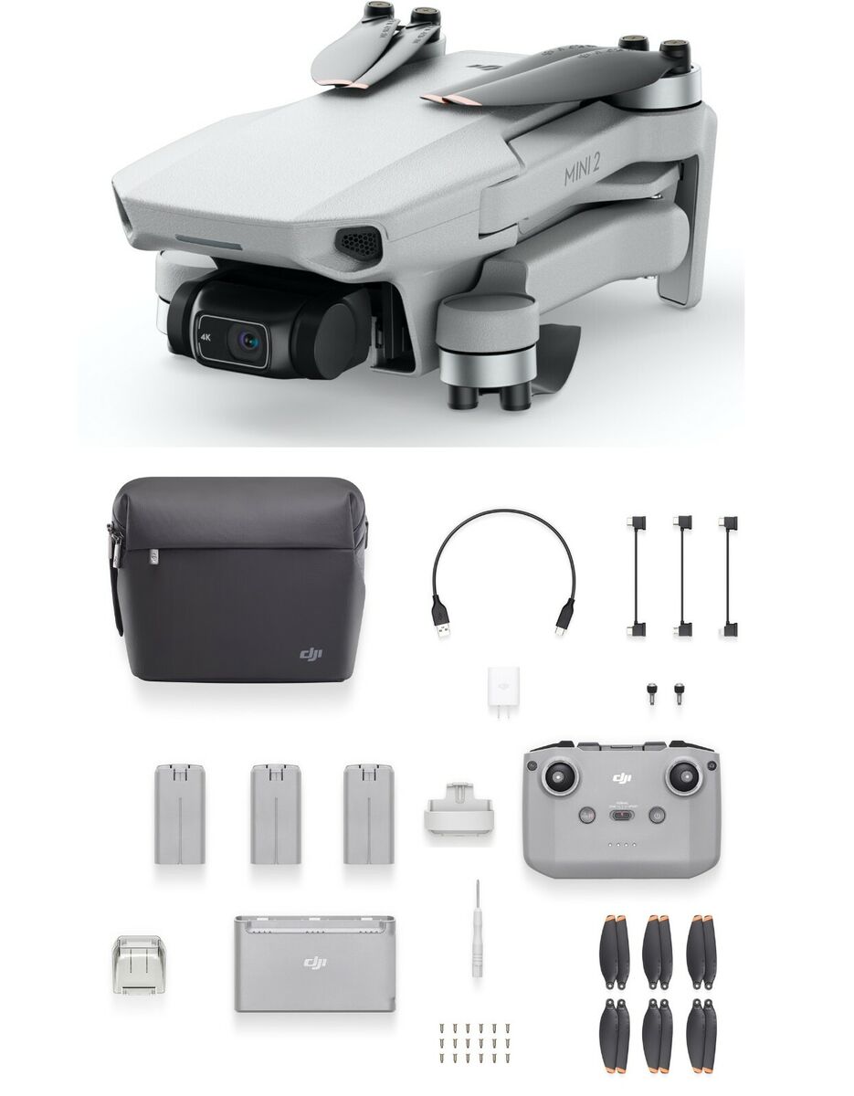 Dron Dji Mavic Mini 2 Combo Fly More Kit