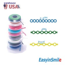 Dental Power Chains Ortho Super Elastic Short Long Closed 15FT Easyinsmile 1 Pc