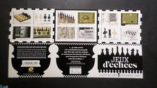 FRANCE 2021 CARNET JEUX D ECHECS BC2013 timbres AUTOADHESIF neuf** MNH