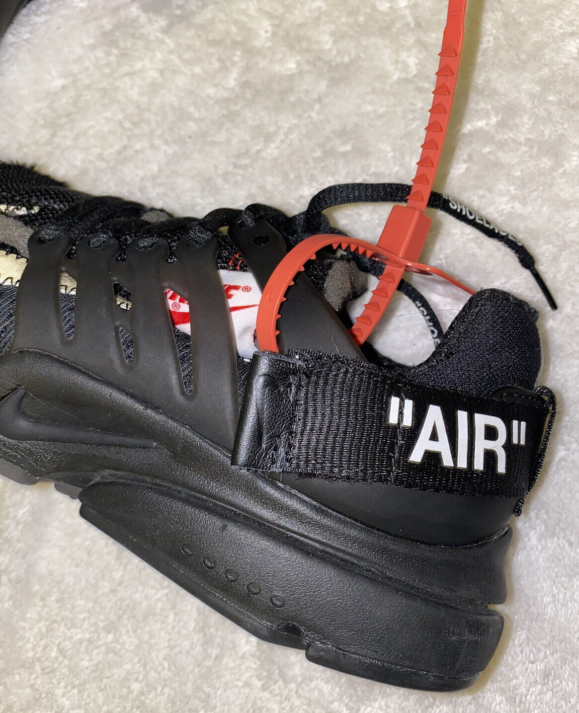 OFF WHITE X NIKE Uomo 8 donna 10 Nike Air Presto x BIANCO SPORCO nero 2018