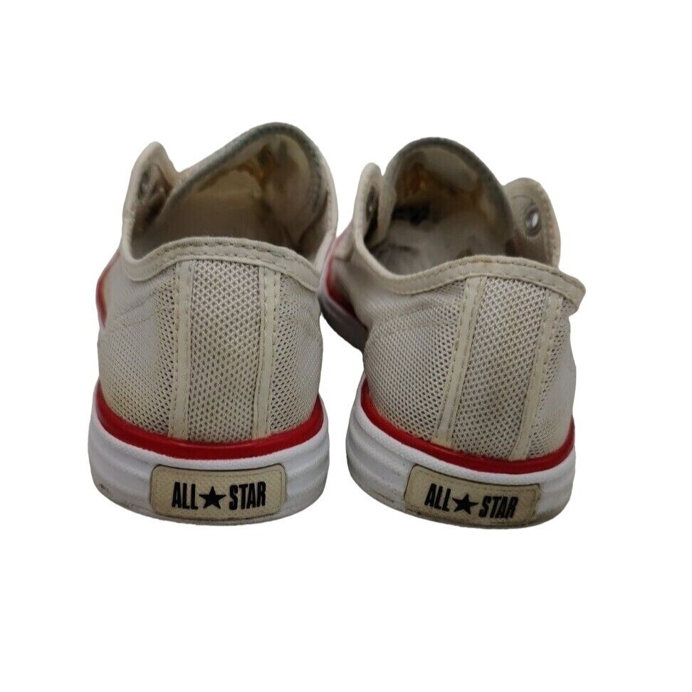 Converse Chuck Taylor All Star Slip On Mesh Sneakers White M 6 W 8 See  Through | eBay