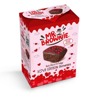 (21,45  /kg) Mr. Brownie   LOVE Ediion Brownies 200g