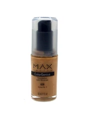 ColorGenius by Max Factor 1 oz foundation with minerals 630 Honey No. 3 R7