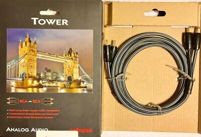 AudioQuest Tower - 5.0 Meter RCA - New - Open Box - Authorized Dealer