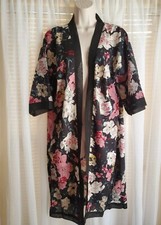 Summer  Rose Floral Chiffon Kimono. One size