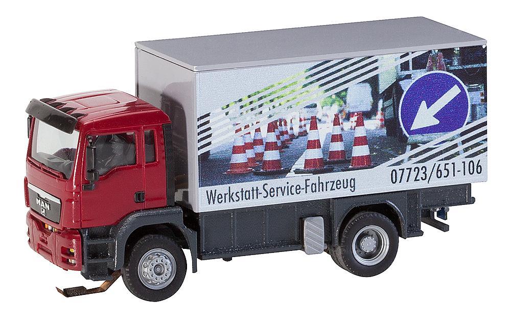Faller Car System 161554 - H0 Truck MAN TGS Workshop Service Vehicle - New
