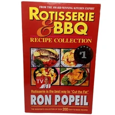 Rotisserie and BBQ Recipe Collection Cookbook Ron Popeil Paperback 1998