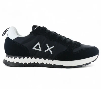 SUN68 Tom Snake - Herren Sneaker Schwarz Z35104-11 Freizeit Schuhe Sun 68 NEU