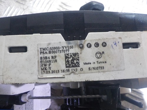 CITROEN C1 DIGITAL CLIMATE CONTROL PANEL 55900-YV030 2014-2021 - Picture 7 of 13