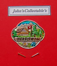 HERGISWIL SWITZERLAND  WALKING / HIKING STICK BADGE / MOUNT LOT PH