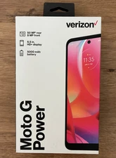 Verizon Motorola Moto G Power 2023 64GB Black Prepaid Smartphone Brand New