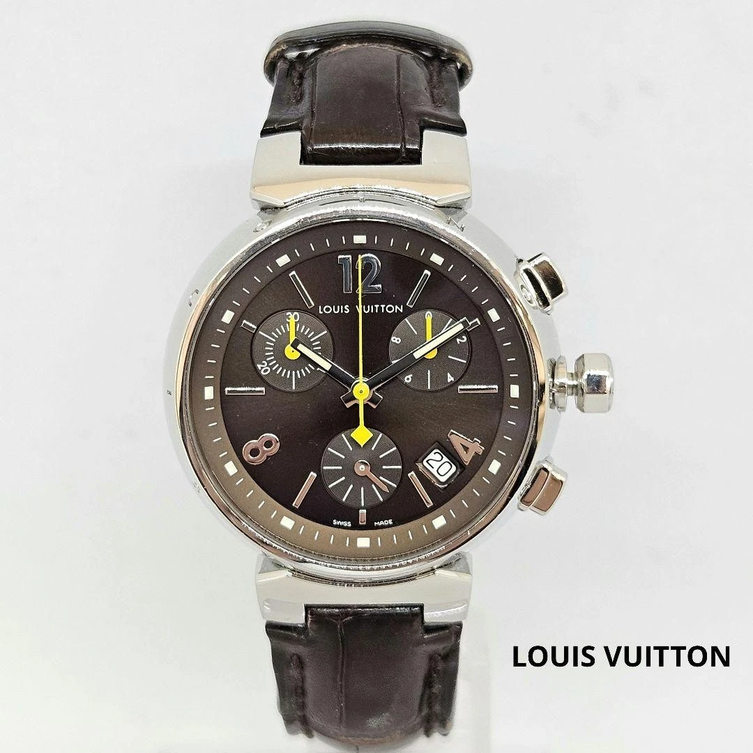 LOUIS VUITTON（LV） Orologio cronografo Louis Vuitton Q1321 Tambourt