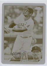 2023 Topps Chrome Printing Plate Yellow 1/1 Brandon Drury #152 0c3