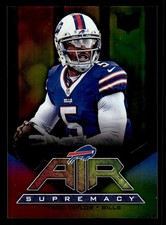 2017 PANINI VERTEX TYROD TAYLOR AS-15 MINT AIR SUPREMACY FOOTBALL BUFFALO BILLS