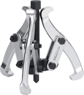 3-Inch Reversible 3-Jaw Gear Puller - Strong, Non-Slip Grip for Safe Removal