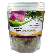 Cardo Mariano, Milk Thistle, Loquat, Boldo Tea,  100% Natural, Blend Herbal Tea 