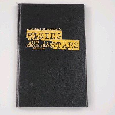 RISING STARS Act 1 Leather Bound LE #266/1500 J. Michael Straczynski Signed Book