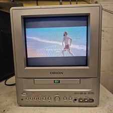 ORION TVDVD092 9" CRT TV / DVD Combo Retro Gaming Tested Working No Remote