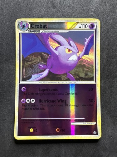Crobat 14/95 Unleashed Reverse Holo