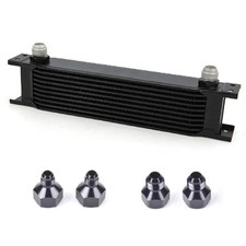 10 Row An10-10an Stacked Plate Oil Cooler With 10 Row-bk 10 Row An10-10an Stacked Plate Oil Cooler With 10 Row-bk
