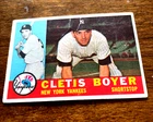 1960 Topps #109 Clete Boyer New York Yankees