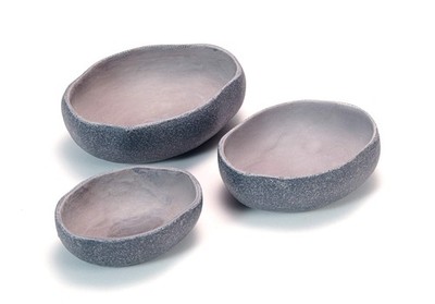Yellow Door Rustic Nesting Sensory Bowls - Set of 3 (3-5'') Water/Sand Play