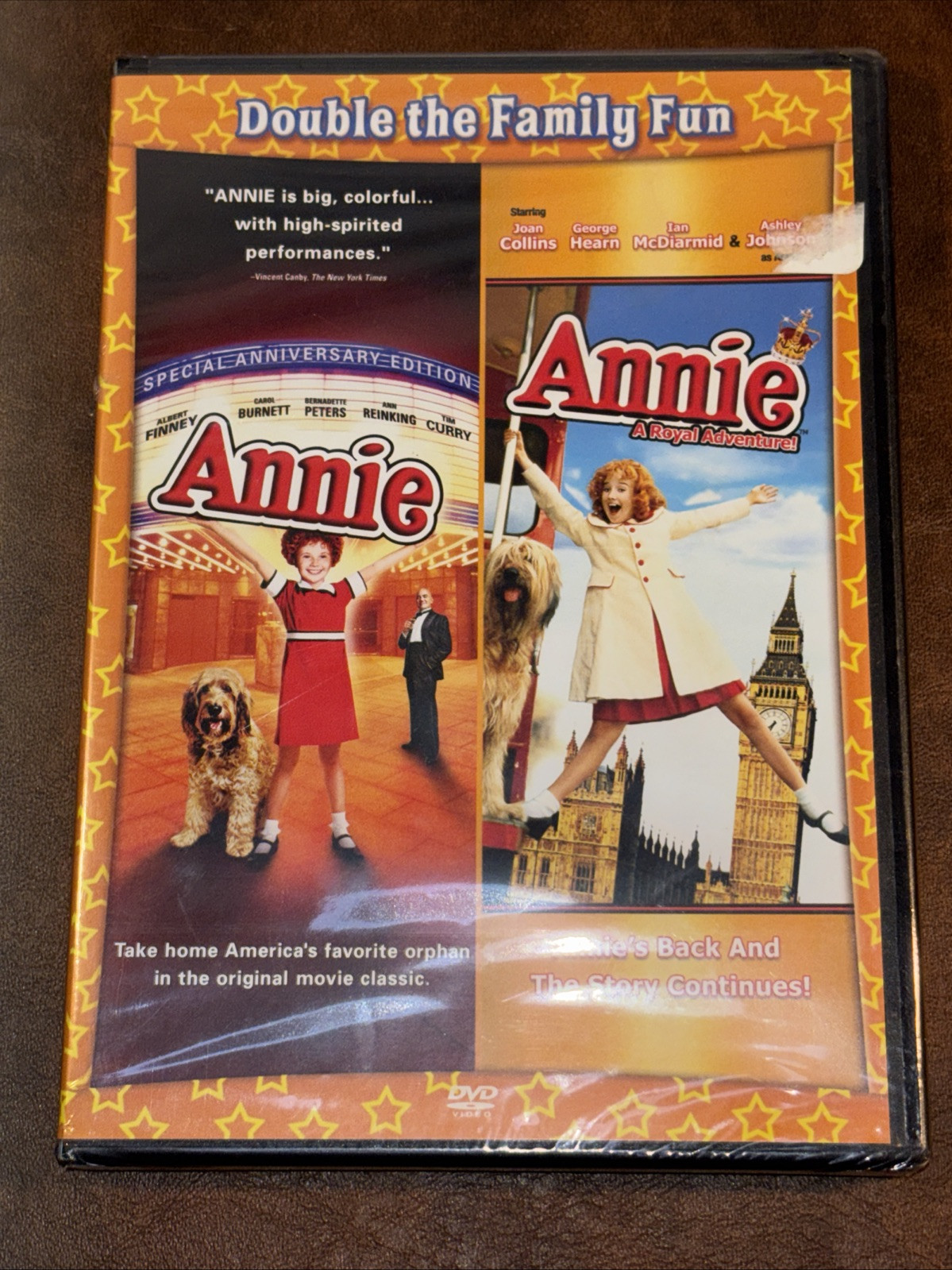 Annie & Annie Royal Adventure 2-Disc DVD Set - Discs & Cover Only