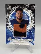 2023 Panini Donruss Roschon Johnson Rookie Sweaters (RC)