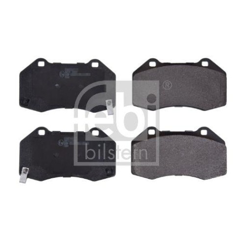 Kit de plaquettes de frein Febi Bilstein 116223 en céramique anti-bruit pour disques Opel Astra