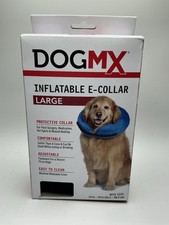 DogMX Inflatable E-Collar - Large, Neck Size 14-19 Inches NEW