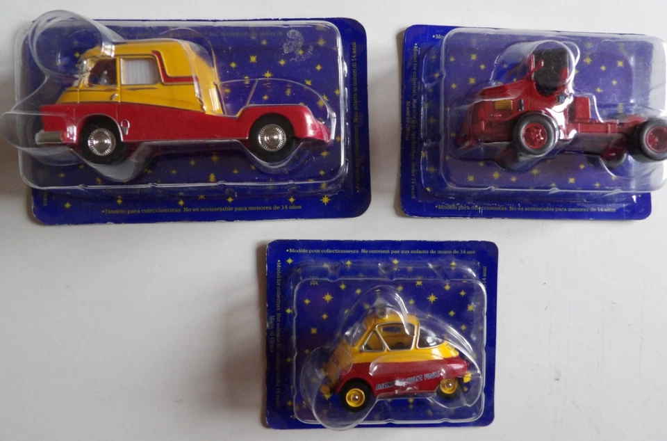 lot de 3 miniatures véhicules cirque sous blister - Photo 1/4