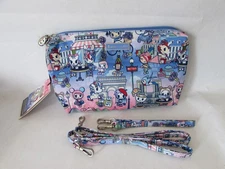 Jujube x Tokidoki C'est La Vie A Paris Collection Be Quick Wristlet Clutch C