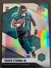 2021 Panini Mosaic Travis Etienne Jr. Silver Holo Prizm Rookie RC #314