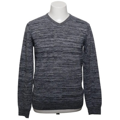 Enos&Co., Pullover, Größe: M, Grau, Acryl/Polyamid/Viskose, Streifen #uRv