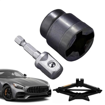 Car Jack Adapter Socket Converter for Scissor Jack Heavy Duty Tool