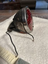 VTG  Stop Light Complete Real Glass Duolamp Housing Griffin Lens Chopper Bobber